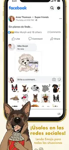 LendaMoji - Emojis de perros,  screenshot 1