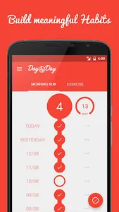 Day by Day • Track & Build Hab screenshot 0