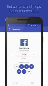 StepLock • Walk & Unblock Apps screenshot 1