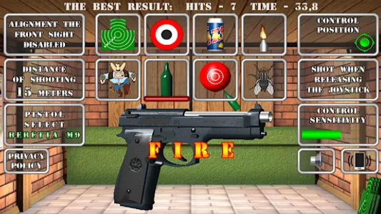 Pistol shooting. Desert Eagle screenshot 0