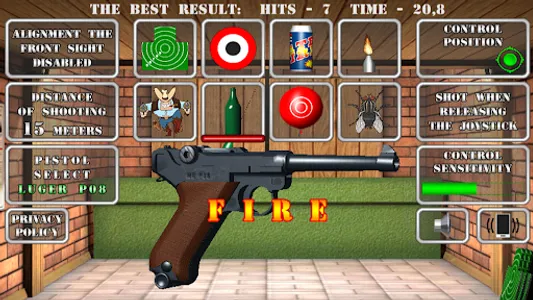 Pistol shooting. Desert Eagle screenshot 2