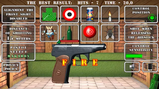 Pistol shooting. Desert Eagle screenshot 3