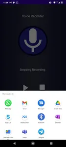 Audio Recorder Free screenshot 1