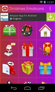 Christmas Emoticons screenshot 2