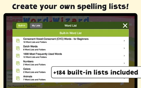 Word Wizard - Spelling Tests screenshot 16