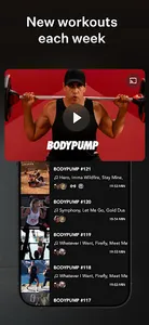 LES MILLS+: home workout app screenshot 10