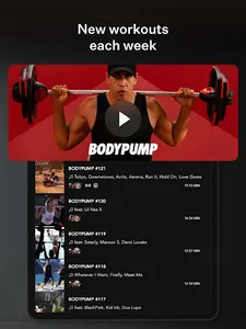 LES MILLS+: home workout app screenshot 17