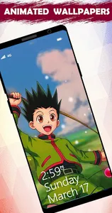 Live Wallpaper Hunter X Hunter screenshot 2
