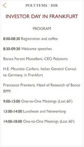 IR Corporate Access screenshot 2