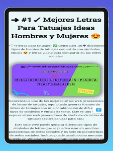 Letras para tatuajes screenshot 6