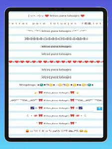 Letras para tatuajes screenshot 7