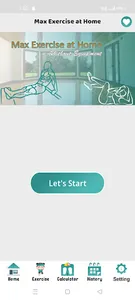 Max Exercise at home screenshot 0