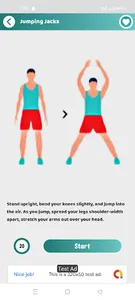 Max Exercise at home screenshot 1