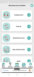 Max Exercise at home screenshot 3