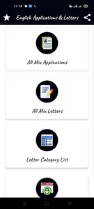 Letter & Application Writing screenshot 0