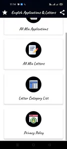 Letter & Application Writing screenshot 1