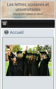 Les lettres  scolaires et univ screenshot 0
