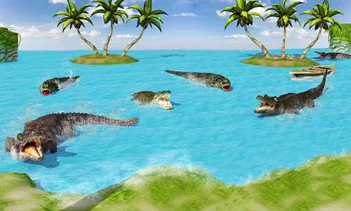 Alligator Survival Hunting 2 screenshot 0