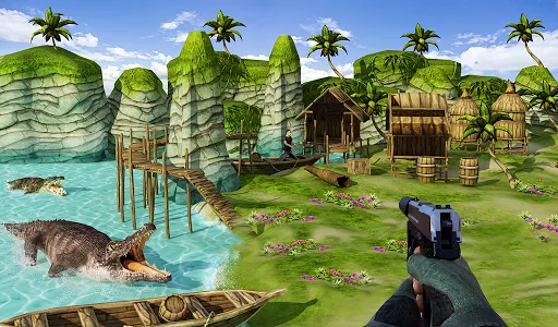 Alligator Survival Hunting 2 screenshot 1