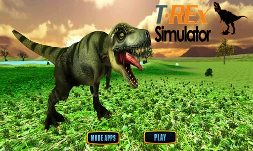 Tyrannosaurus Rex Jurassic Sim screenshot 0