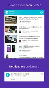 Palabre Feedly RSS Reader News screenshot 4