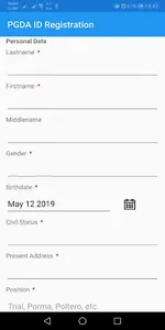 PGDA ID Offline screenshot 0