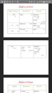 Lexique médical français/arabe screenshot 2