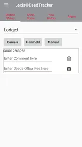 Lexis DeedTracker screenshot 1