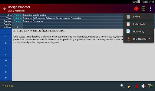 Código Procesal Civil y Mercan screenshot 12