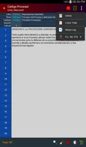 Código Procesal Civil y Mercan screenshot 6
