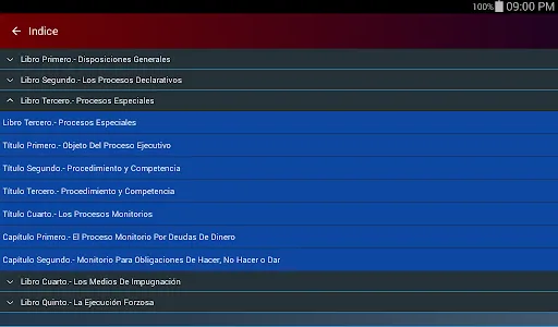 Código Procesal Civil y Mercan screenshot 8