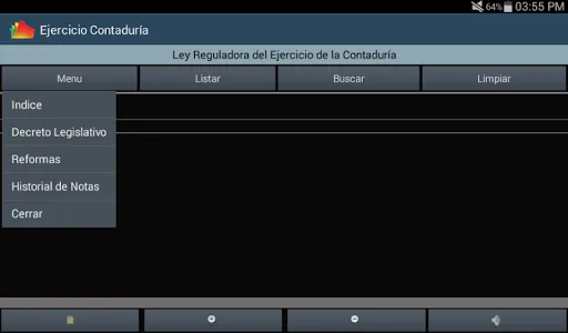 Ley Reguladora Ejercicio Conta screenshot 15
