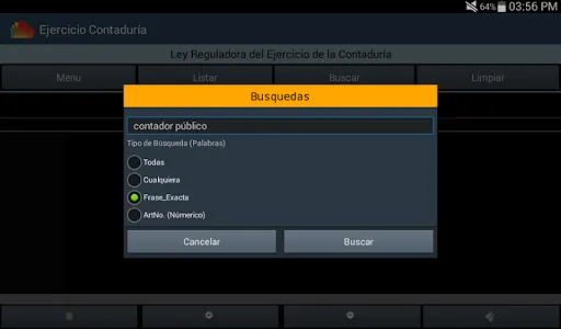 Ley Reguladora Ejercicio Conta screenshot 18