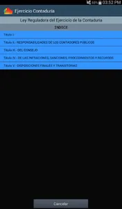 Ley Reguladora Ejercicio Conta screenshot 2