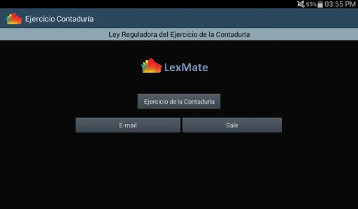 Ley Reguladora Ejercicio Conta screenshot 8