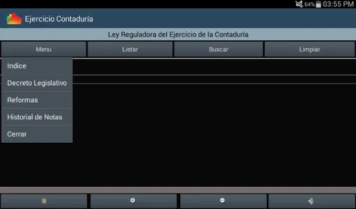 Ley Reguladora Ejercicio Conta screenshot 9