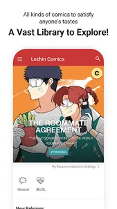 Lezhin Comics - Daily Releases screenshot 0