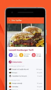 Hamburger Tarifi screenshot 3