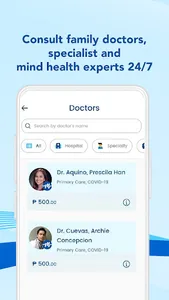 mWell PH: 24/7 Doctor Consult screenshot 1