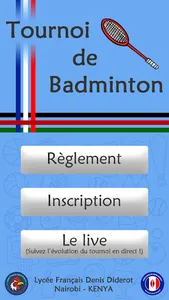 LFDD - Tournoi de Badminton screenshot 3