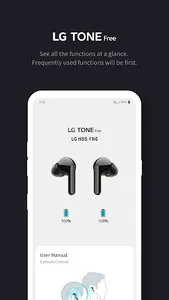 LG TONE Free screenshot 0