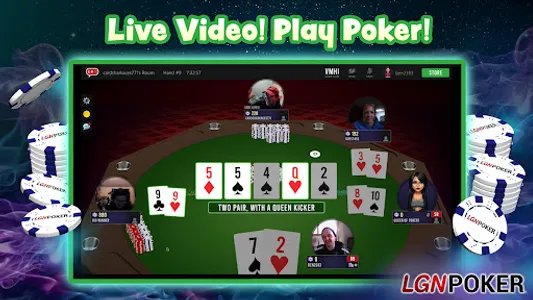 LGN Poker - Texas Hold'em screenshot 0