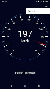 속도 측정기 (Speedometer) screenshot 2