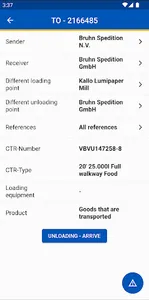 Bruhn Driver App screenshot 2