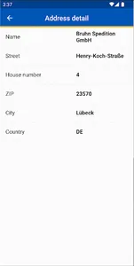 Bruhn Driver App screenshot 3
