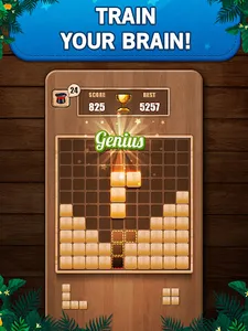 Wooden 100 Block Puzzle Game screenshot 14