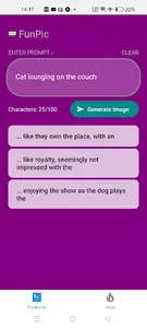 FunBot - AI meme generator screenshot 0