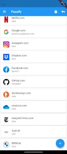 Passify  - password manager screenshot 2