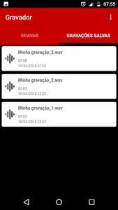 Voice recorder screenshot 2