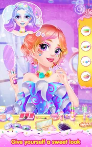 Sweet Princess Candy Makeup screenshot 11